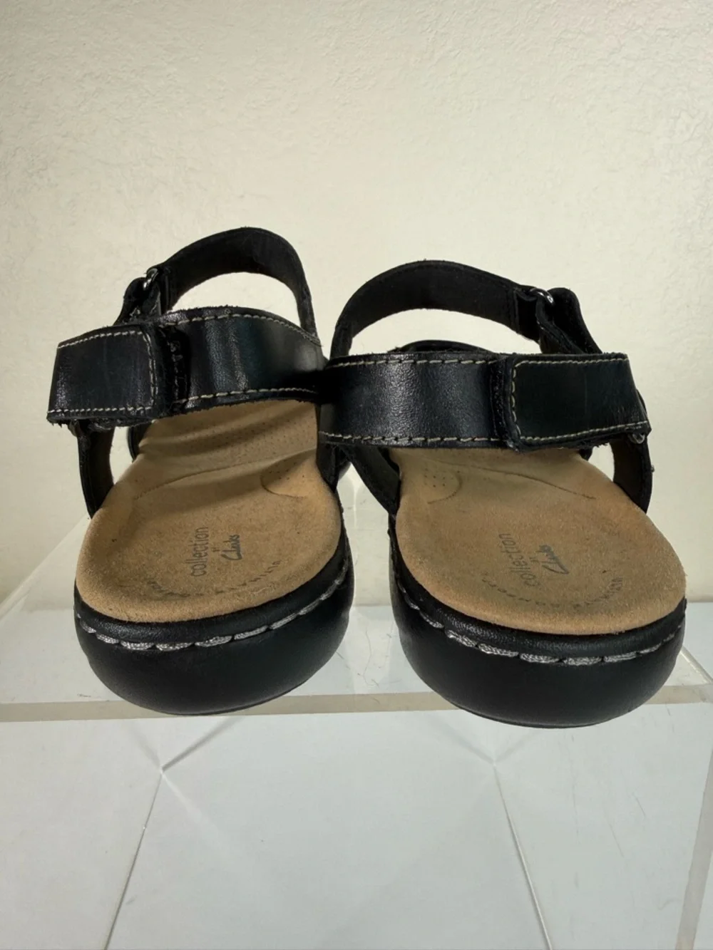Clarks Laurieann Sela Ultimate Comfort Collection Sandals Size 8.5 WIDE LIKE NEW - Picture 8 of 13